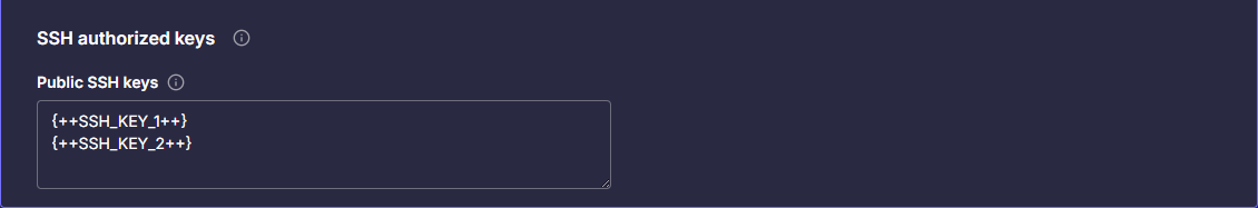 Provider Configuration