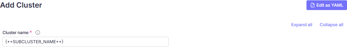 Cluster Name