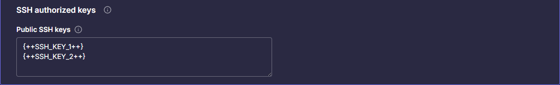 Provider Configuration